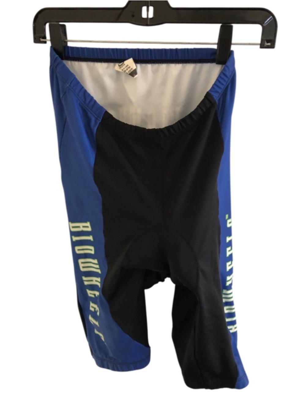VOmax BioWheels Cycling Shorts Thick Padded Custom Made Team Gear Mens Size Larg